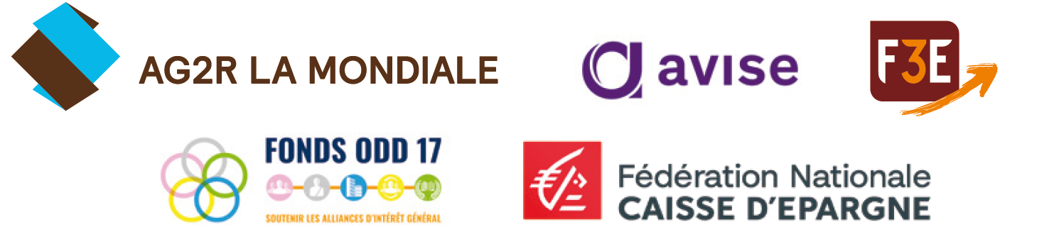 Bandeau logo souscripteurs du Guide méthodologique du Faire ensemble
