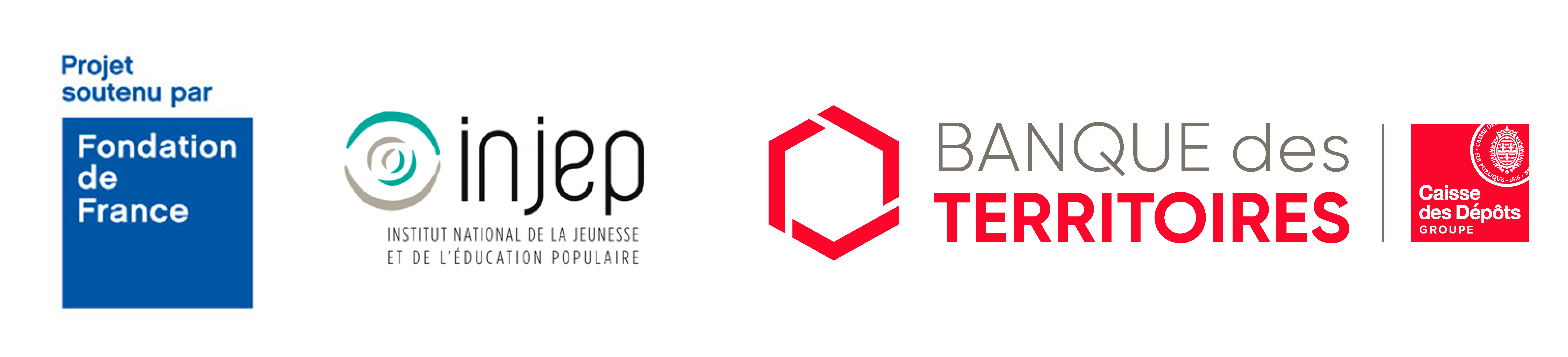 Bandeau logo partenaires financiers Rapport Quelle création de valeur