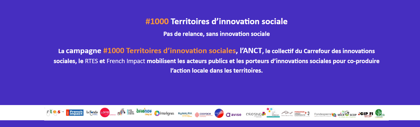 Campagne 1000 Territoires