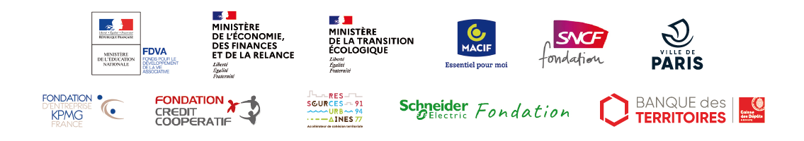 Bandeau logo partenaires financiers Faire Ensemble 2030