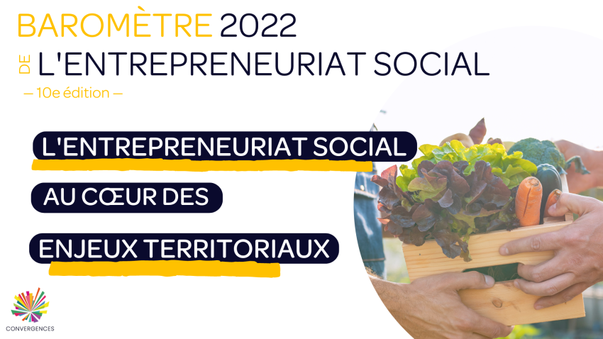 Baromètre 2022 de l'entrepreneuriat social