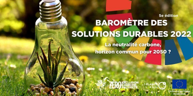 Baromètre 2022 des solutions durables