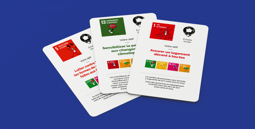 Le jeu de cartes « Faire ensemble 2030 » : Coopérer au service des ODD