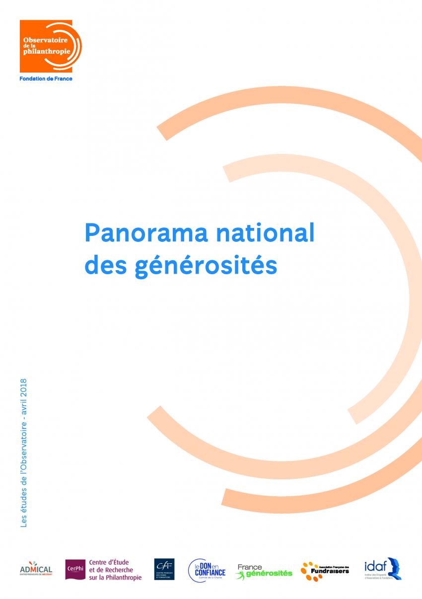 Panorama national des générosités 2018